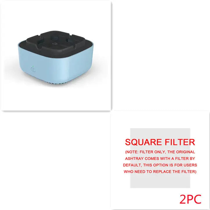 Smoke Removal Air Purification Ashtray Anion Purification Practical Automatic Purifier Ashtray Portable Gadgets For Car Ashtray SnapLux Co
