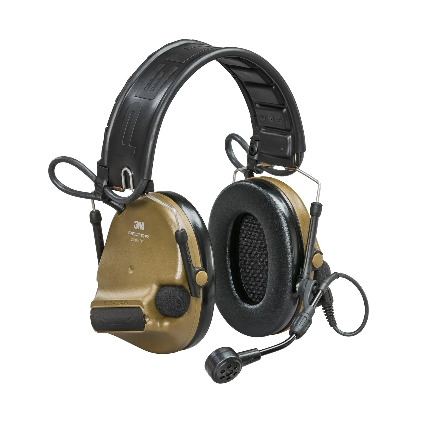 Peltor ComTac VI | NIB w/ All Colors & Models | Gel Earcups & ARC Mounts Included Atomic Defense