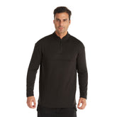 New Fleece Stand Collar Zipper Solid Pullover Shirt SnapLux Co