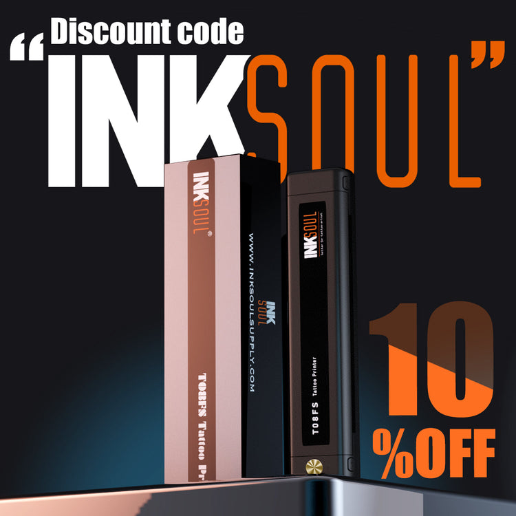 INKSOUL® T08FS Wireless Tattoo Transfer Stencil Printer-Can print shadows INKSOULSUPPLY.COM