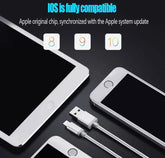 3-Pack: 10FT Heavy Duty Braided iPhone Lightning USB Cable DailySale