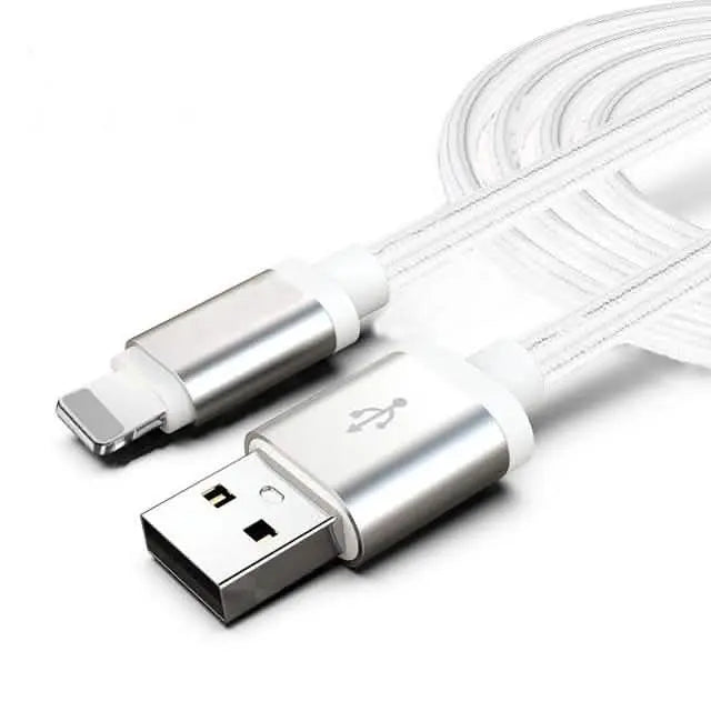 3-Pack: 10FT Heavy Duty Braided iPhone Lightning USB Cable DailySale