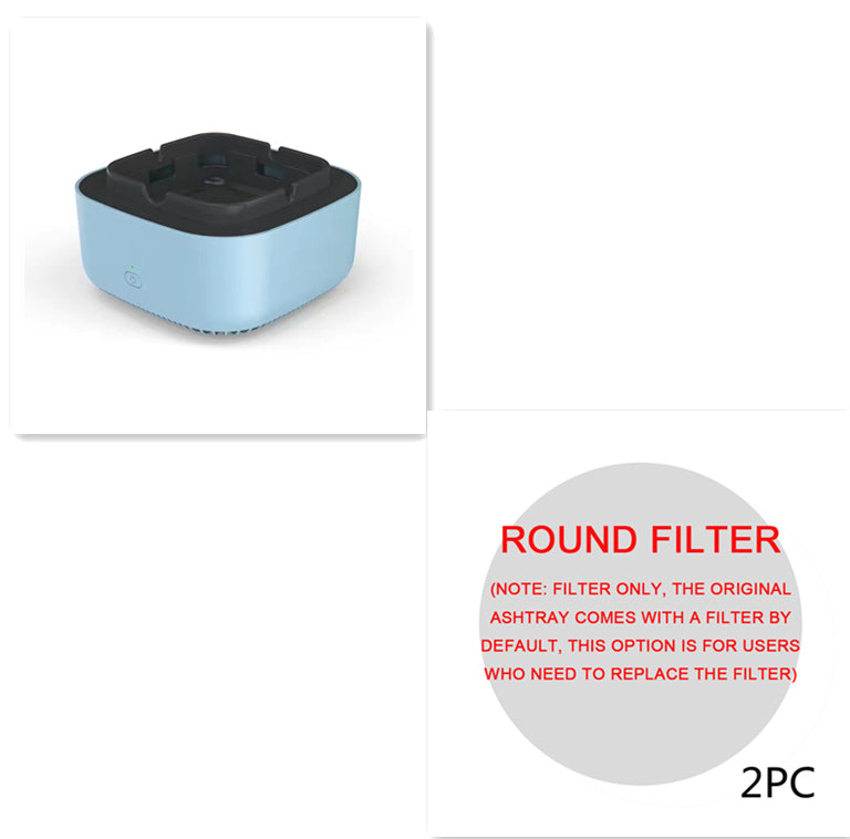 Smoke Removal Air Purification Ashtray Anion Purification Practical Automatic Purifier Ashtray Portable Gadgets For Car Ashtray SnapLux Co