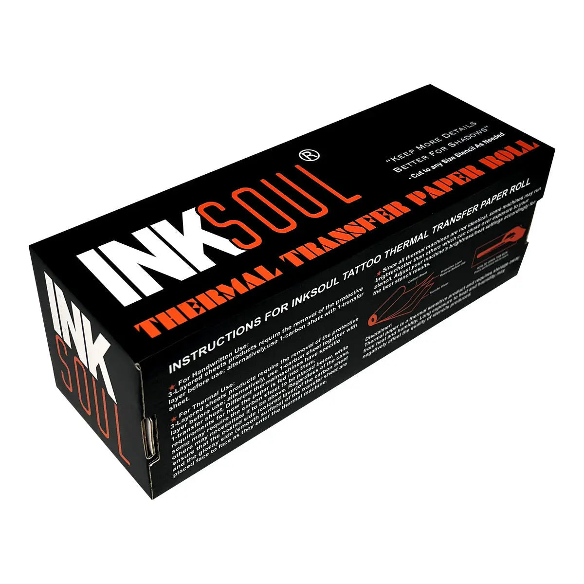 INKSOUL® T08FS Wireless Tattoo Transfer Stencil Printer-Can print shadows INKSOULSUPPLY.COM