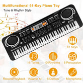 61 Keys Digital Music Electronic Keyboard DailySale