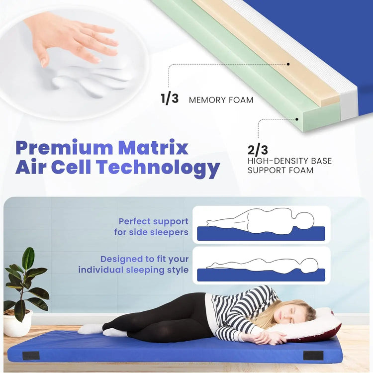 Matrix Air-Cell Memory Foam Camping Mattress Hazli Collection