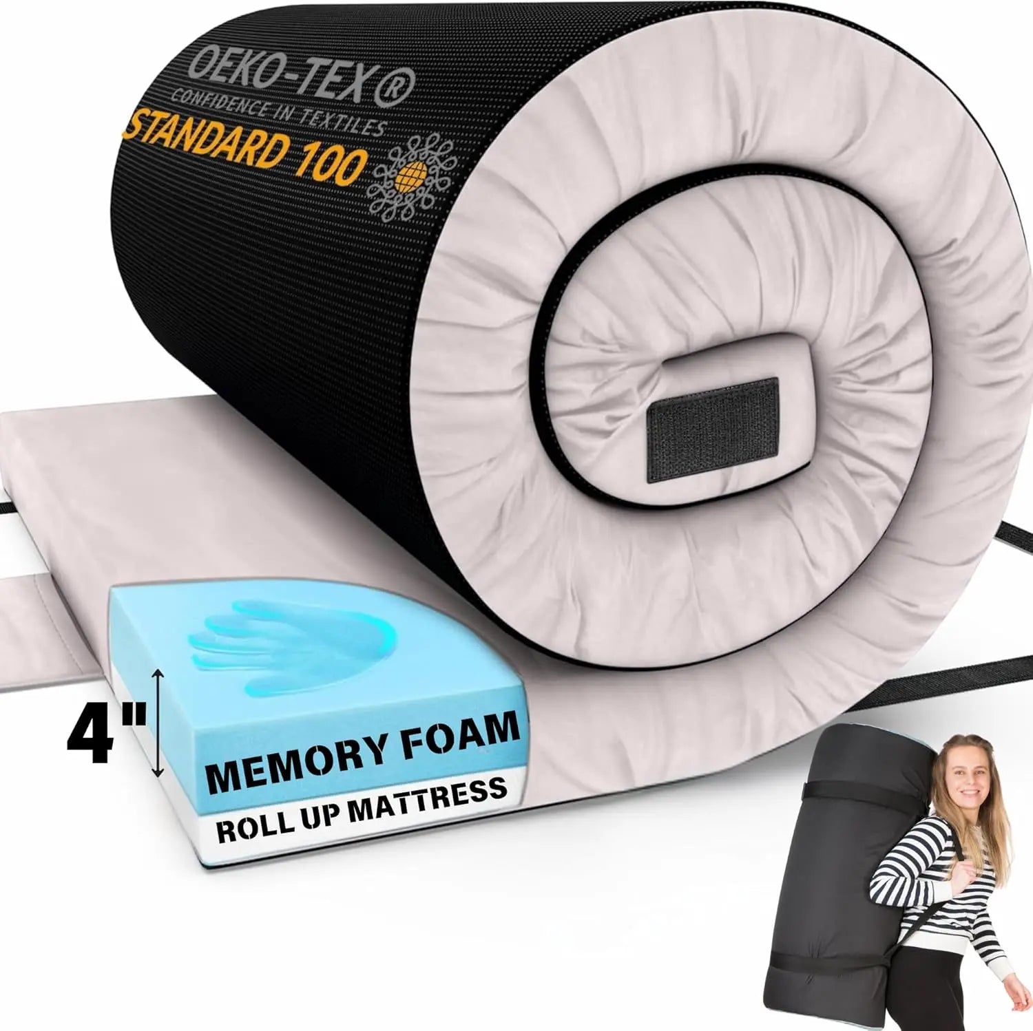 Matrix Air-Cell Memory Foam Camping Mattress Hazli Collection