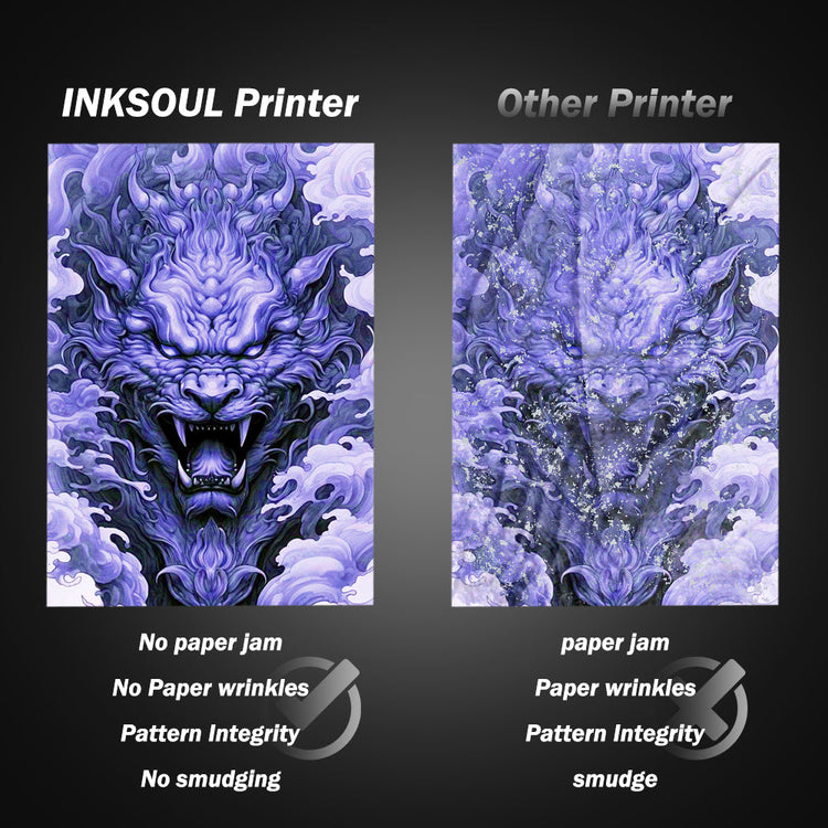 INKSOUL® T08FS Wireless Tattoo Transfer Stencil Printer-Can print shadows INKSOULSUPPLY.COM