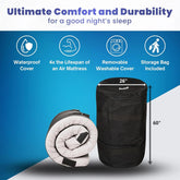 Matrix Air-Cell Memory Foam Camping Mattress Hazli Collection