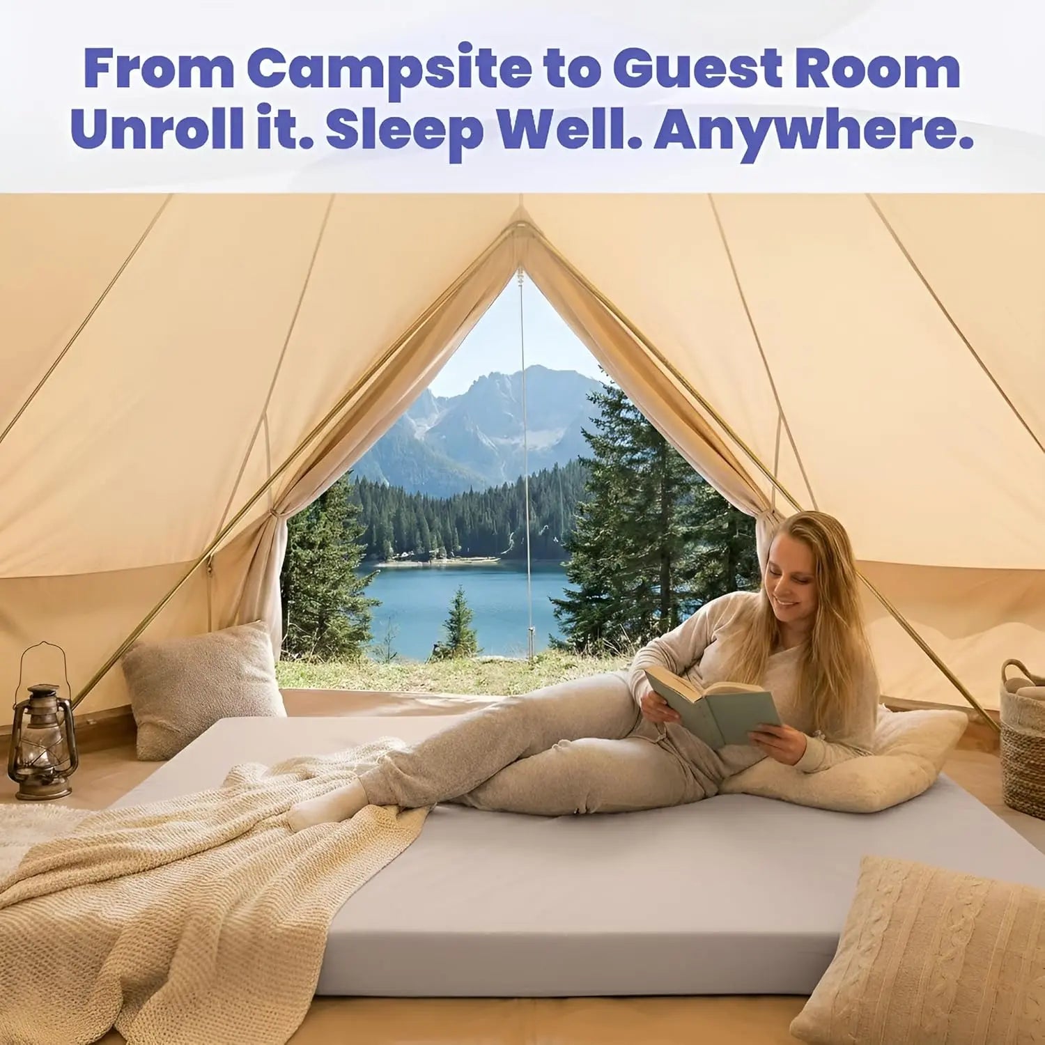 Matrix Air-Cell Memory Foam Camping Mattress Hazli Collection