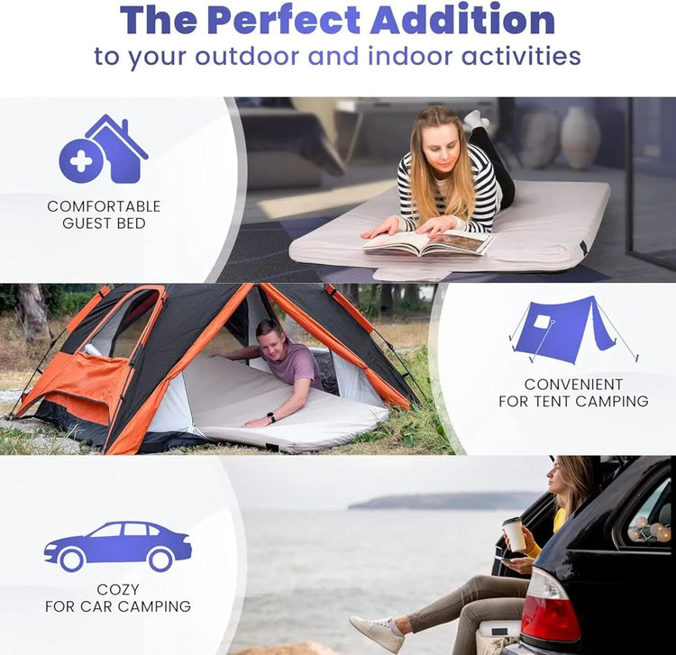 Matrix Air-Cell Memory Foam Camping Mattress Hazli Collection