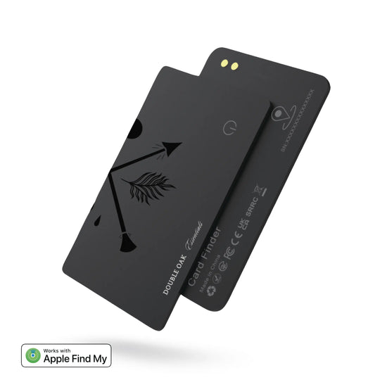 Wallet Tracker Card Double Oak Essentials