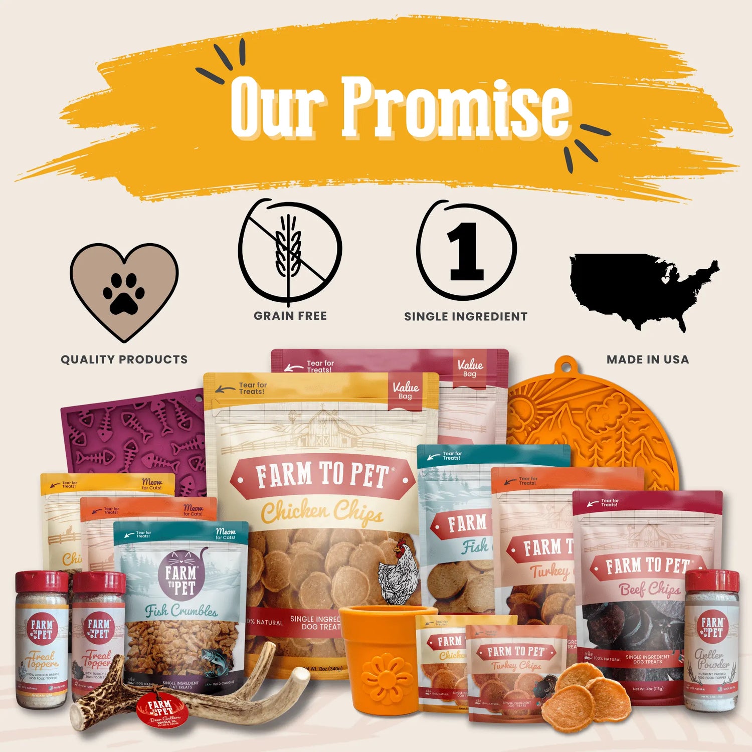 Treat Topper Turkey Dog Food Topper | Healthy Meal Supplement for Dogs Farm To Pet