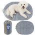 Travel Dog Bed - Foldable & Packable for Travel, Road Trip, Camping Rubyloo