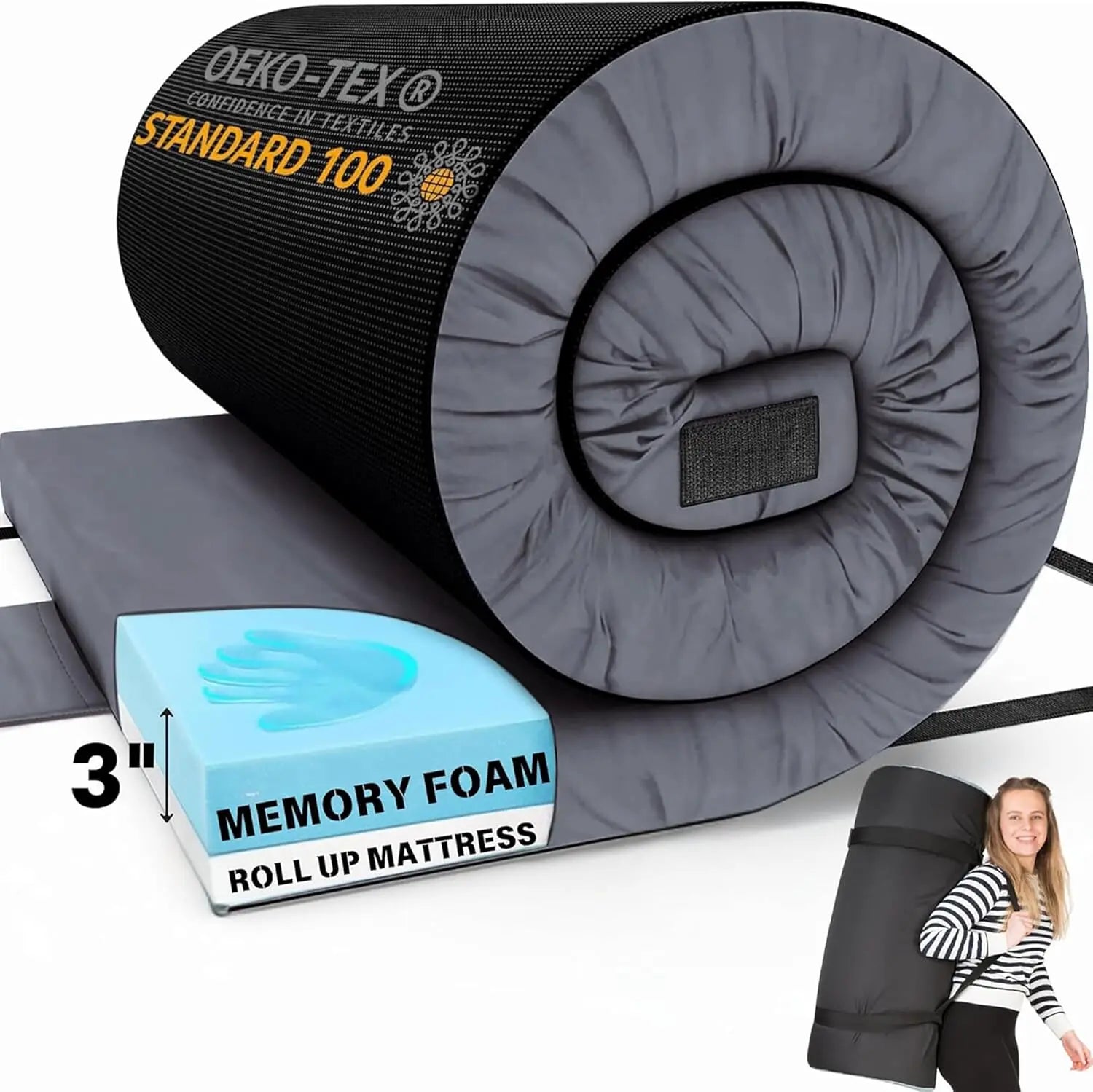 Matrix Air-Cell Memory Foam Camping Mattress Hazli Collection
