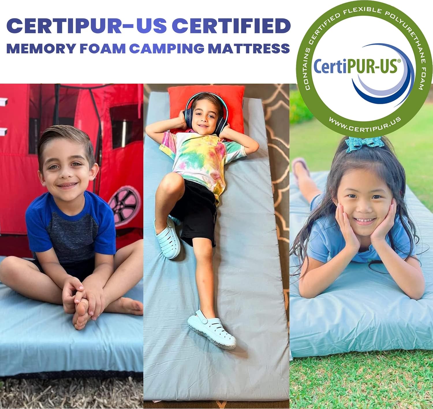 Matrix Air-Cell Memory Foam Camping Mattress Hazli Collection