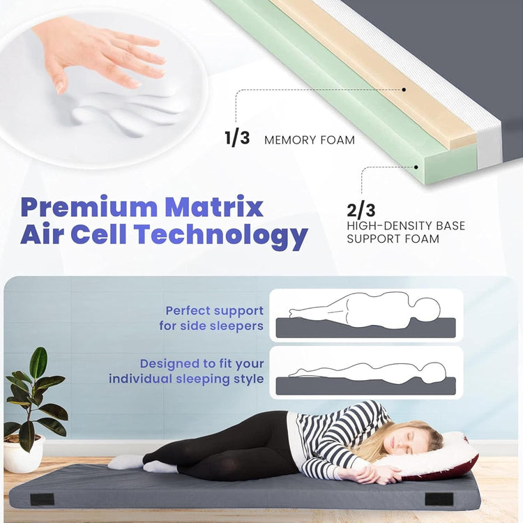 Matrix Air-Cell Memory Foam Camping Mattress Hazli Collection