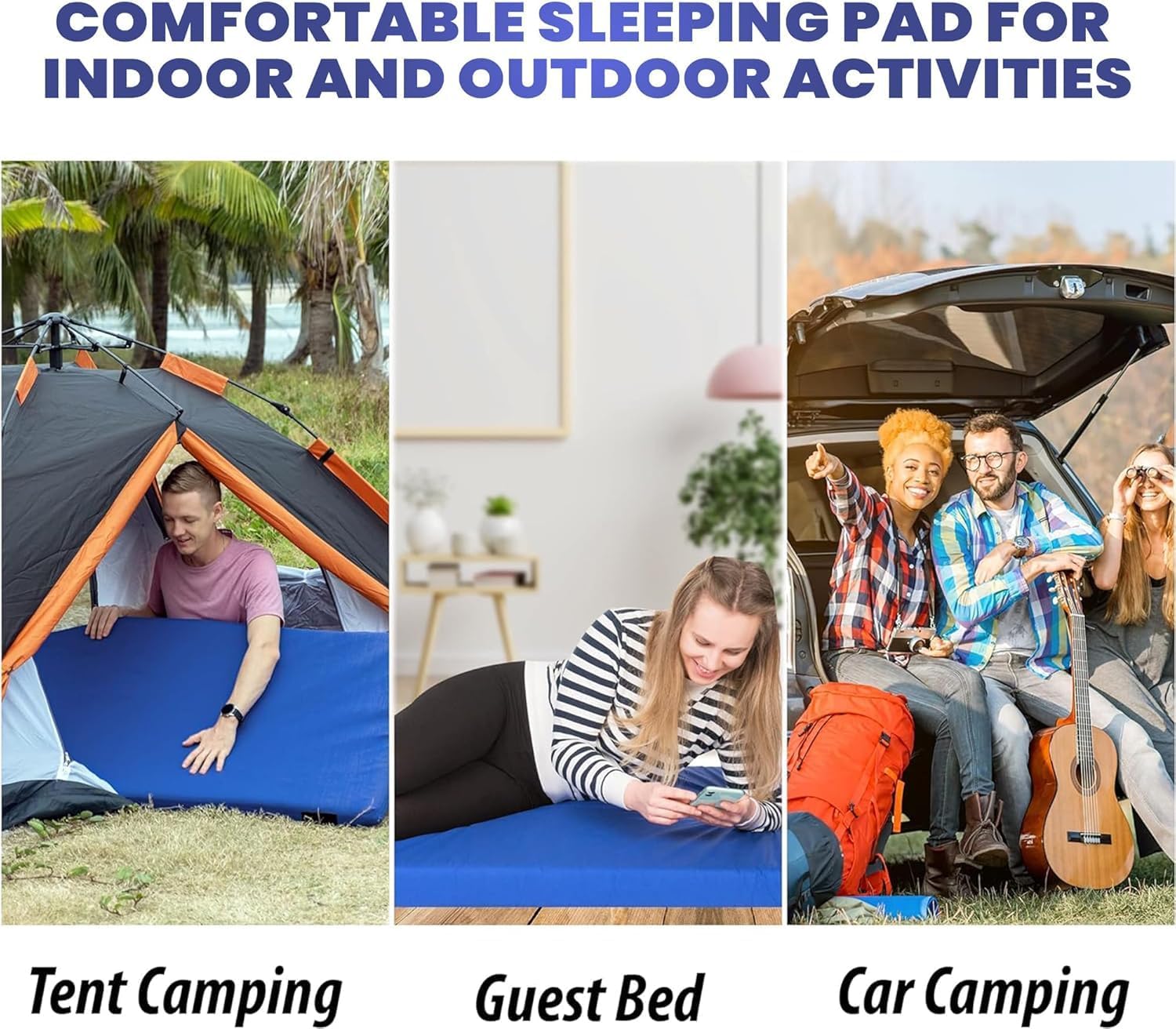 Matrix Air-Cell Memory Foam Camping Mattress Hazli Collection
