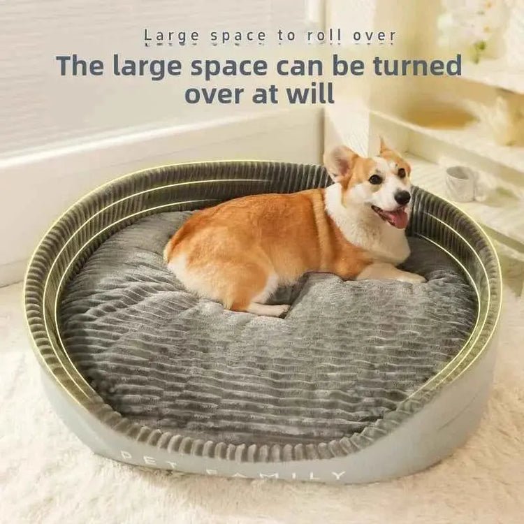 Extra Large Dog Bed Cooling Mat – All Season Warm and Cool Pet Bed Cozy Kawaii