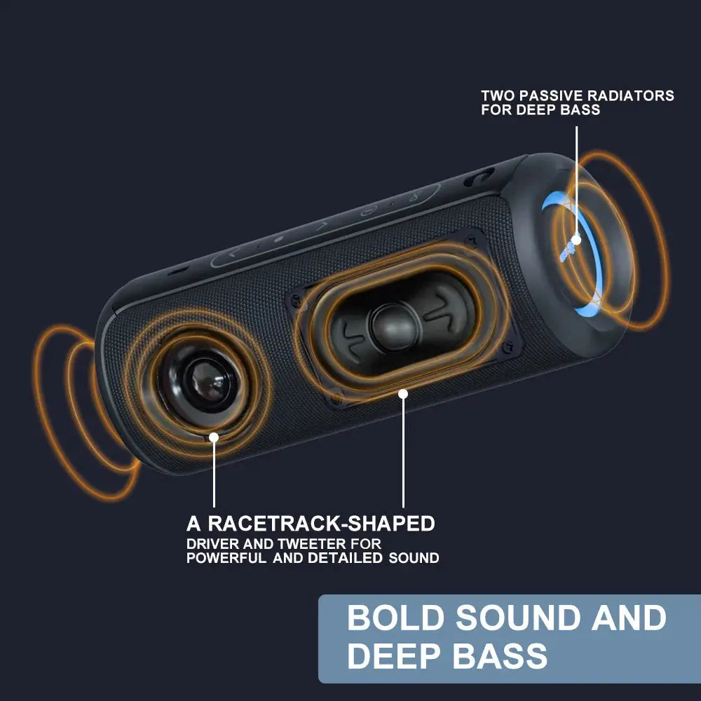 P3 Portable Bluetooth Speaker Electronics Den