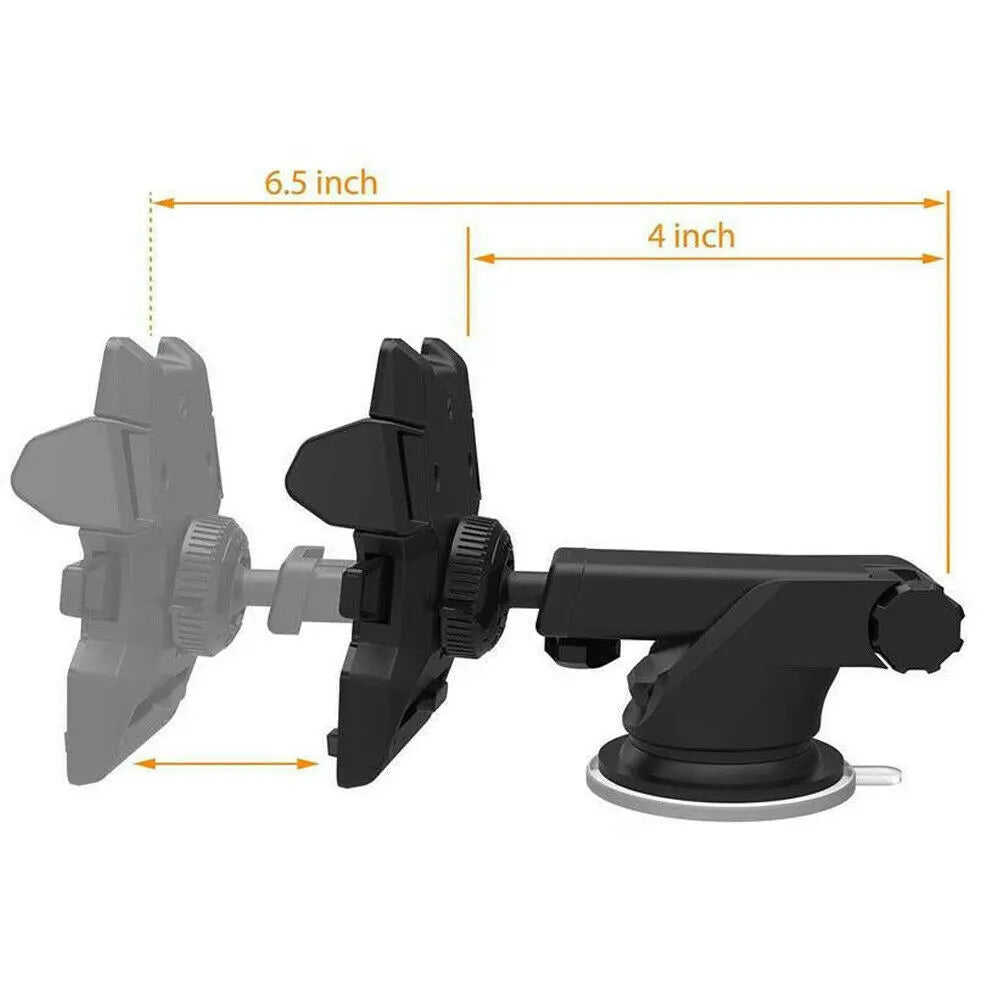 Rotatable In Car Suction Phone Holder Dashboard Windscreen Universal Mount SnapLux Co