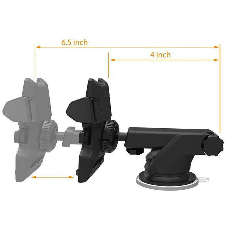 Rotatable In Car Suction Phone Holder Dashboard Windscreen Universal Mount SnapLux Co