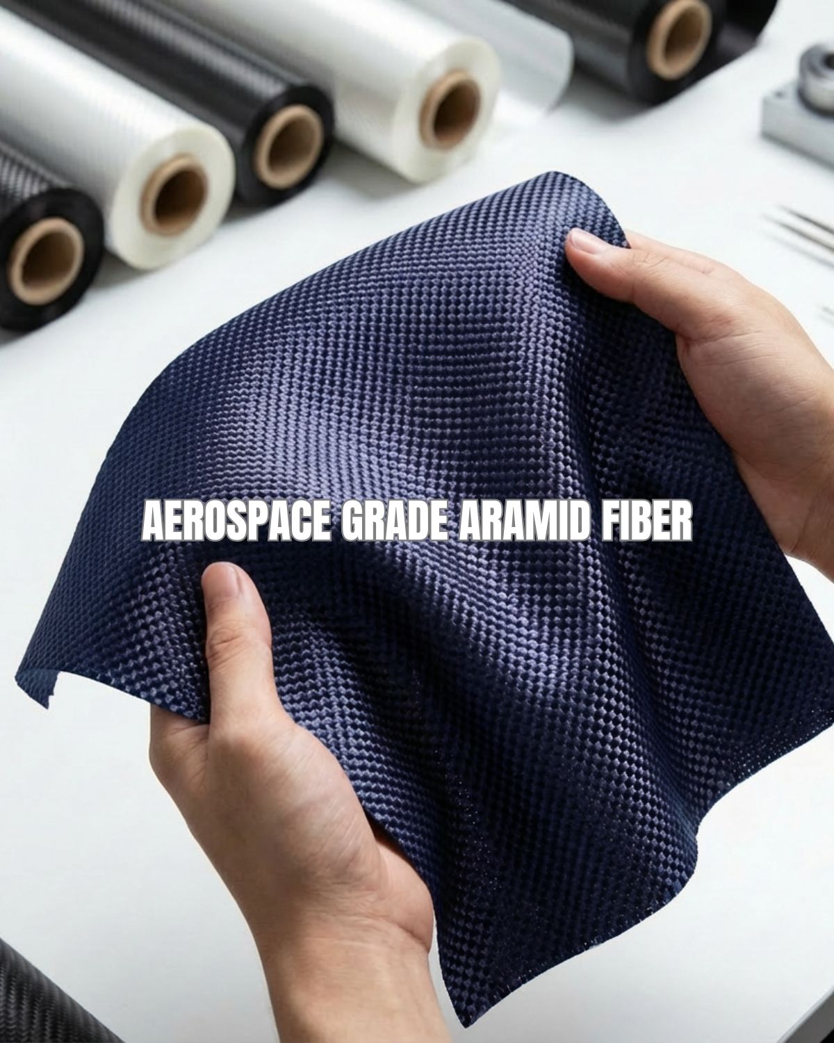 iPhone 17 Pro Max Case - Super Thin | Aramid Fiber | MagSafe - Navy Blue ThinBorne