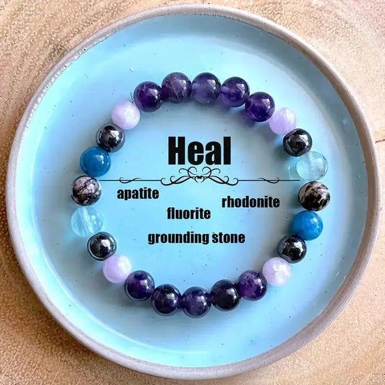 Boho Style 8mm Beaded Bracelet SnapLux Co
