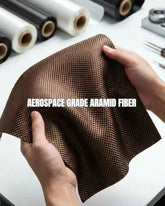 iPhone 17 Pro Max Case - Super Thin | Aramid Fiber | MagSafe - Brown|Black ThinBorne