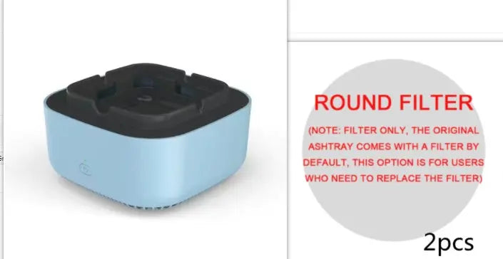 Smoke Removal Air Purification Ashtray Anion Purification Practical Automatic Purifier Ashtray Portable Gadgets For Car Ashtray SnapLux Co