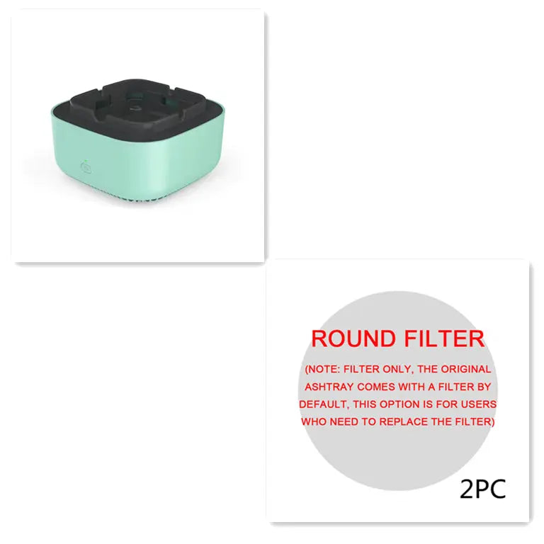 Smoke Removal Air Purification Ashtray Anion Purification Practical Automatic Purifier Ashtray Portable Gadgets For Car Ashtray SnapLux Co