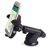 Rotatable In Car Suction Phone Holder Dashboard Windscreen Universal Mount SnapLux Co