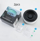 Smoke Removal Air Purification Ashtray Anion Purification Practical Automatic Purifier Ashtray Portable Gadgets For Car Ashtray SnapLux Co