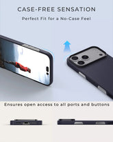 iPhone 17 Pro Case - Super Thin | Aramid Fiber | MagSafe - Wild Navy ThinBorne