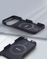 iPhone 17 Pro Case - Super Thin | Aramid Fiber | MagSafe - Wild Navy ThinBorne