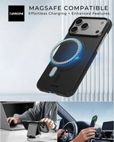 iPhone 17 Pro Max Case - Super Thin | Aramid Fiber | MagSafe - Black ThinBorne