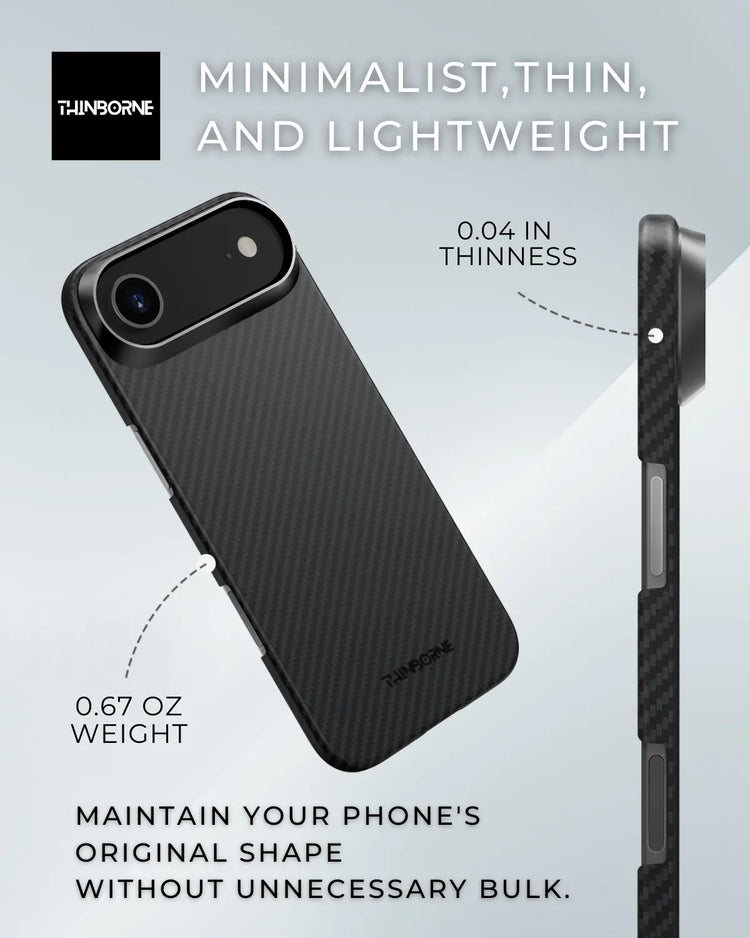 iPhone Air Case - Super Thin | Aramid Fiber | MagSafe ThinBorne