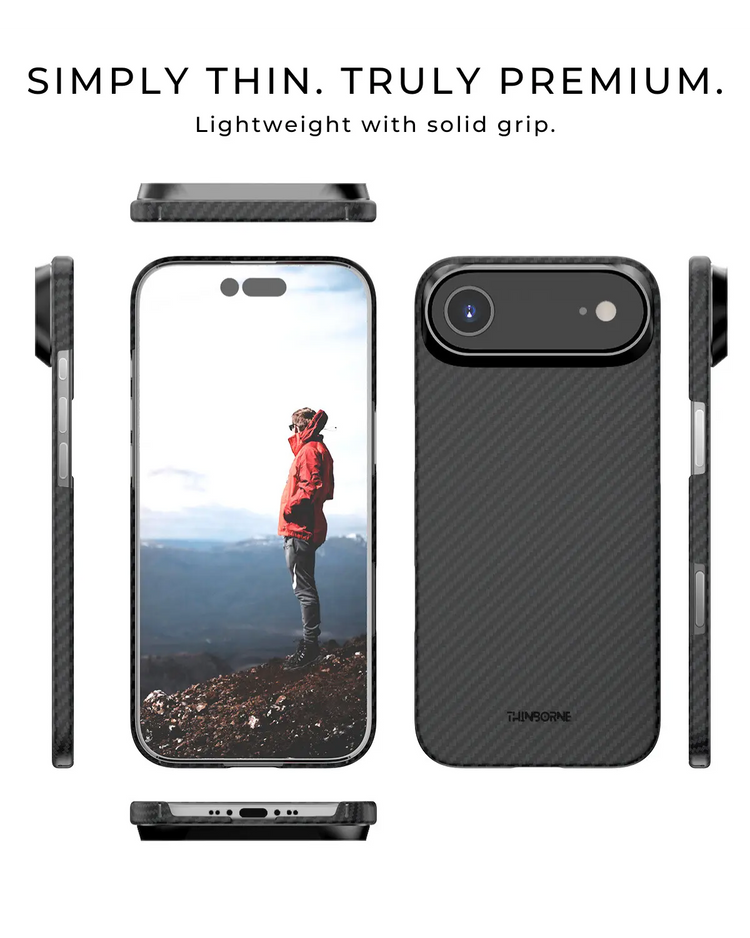 iPhone Air Case - Super Thin | Aramid Fiber | MagSafe ThinBorne