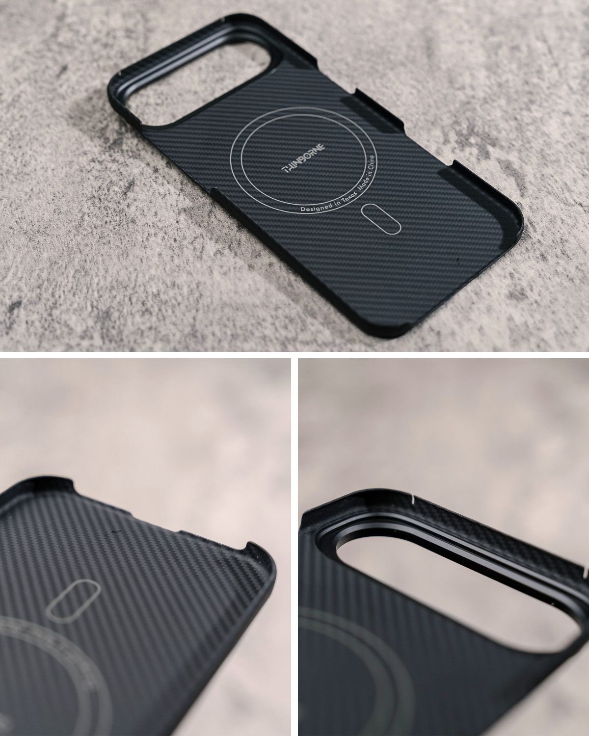 iPhone Air Case - Super Thin | Aramid Fiber | MagSafe ThinBorne
