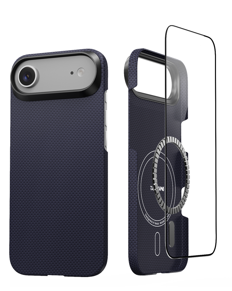 iPhone Air Case - Super Thin | Aramid Fiber | MagSafe - Navy ThinBorne