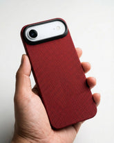 iPhone Air Case - Super Thin | Aramid Fiber | MagSafe - Crimson ThinBorne