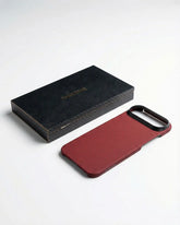 iPhone Air Case - Super Thin | Aramid Fiber | MagSafe - Crimson ThinBorne