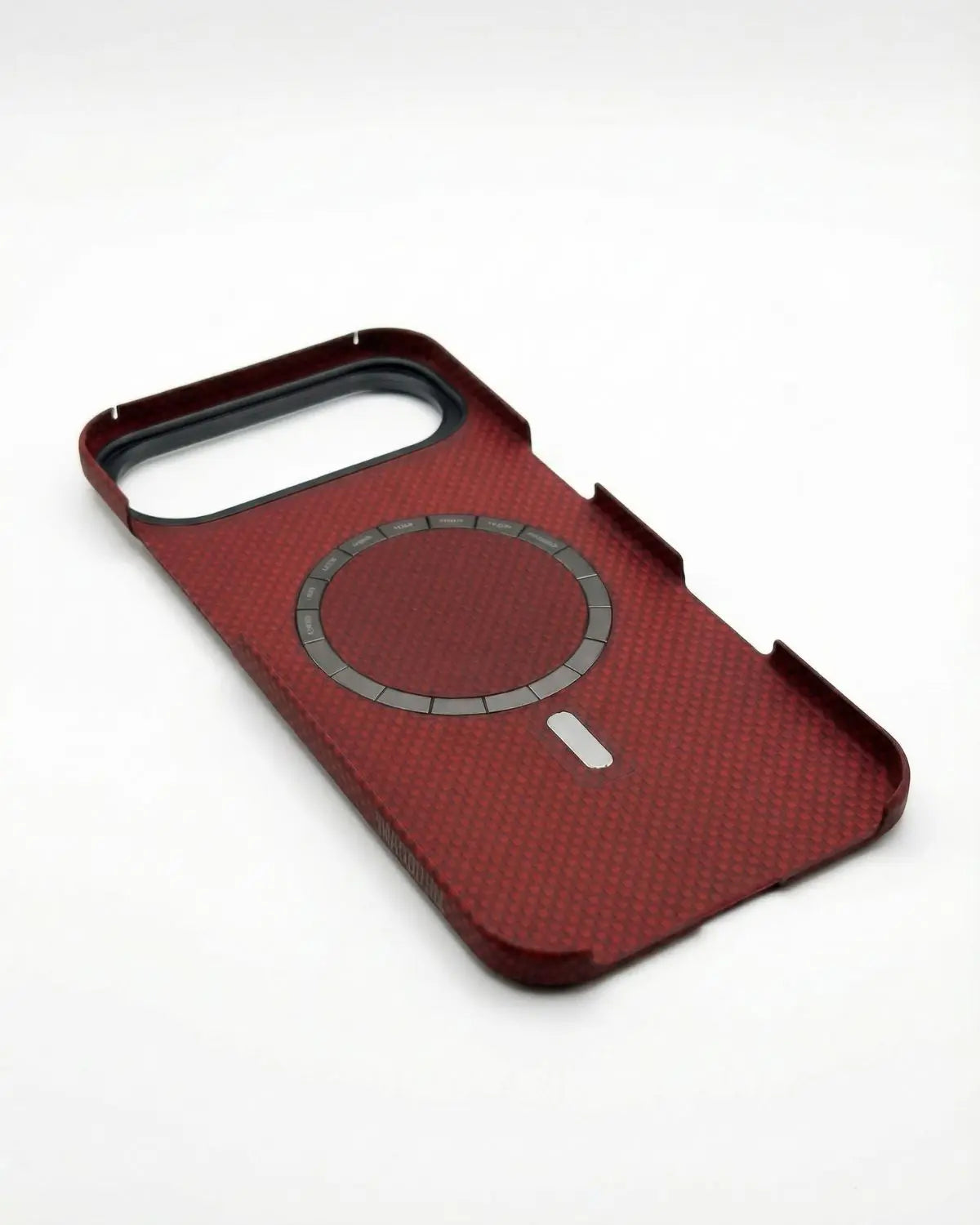 iPhone Air Case - Super Thin | Aramid Fiber | MagSafe - Crimson ThinBorne