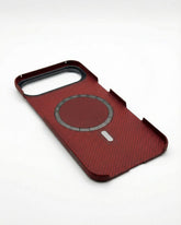 iPhone Air Case - Super Thin | Aramid Fiber | MagSafe - Crimson ThinBorne