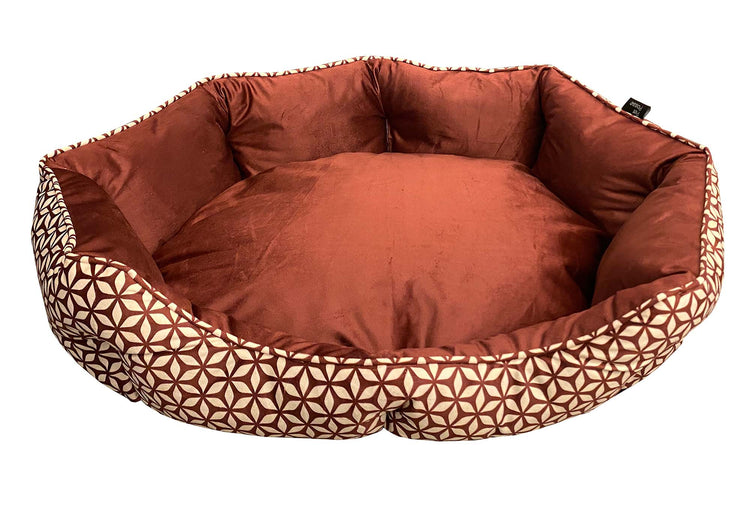 Mink Tufted Euro Cuddler Bed For Dogs & Cats Jeffers