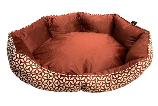 Mink Tufted Euro Cuddler Bed For Dogs & Cats Jeffers