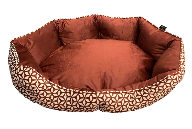 Mink Tufted Euro Cuddler Bed For Dogs & Cats Jeffers