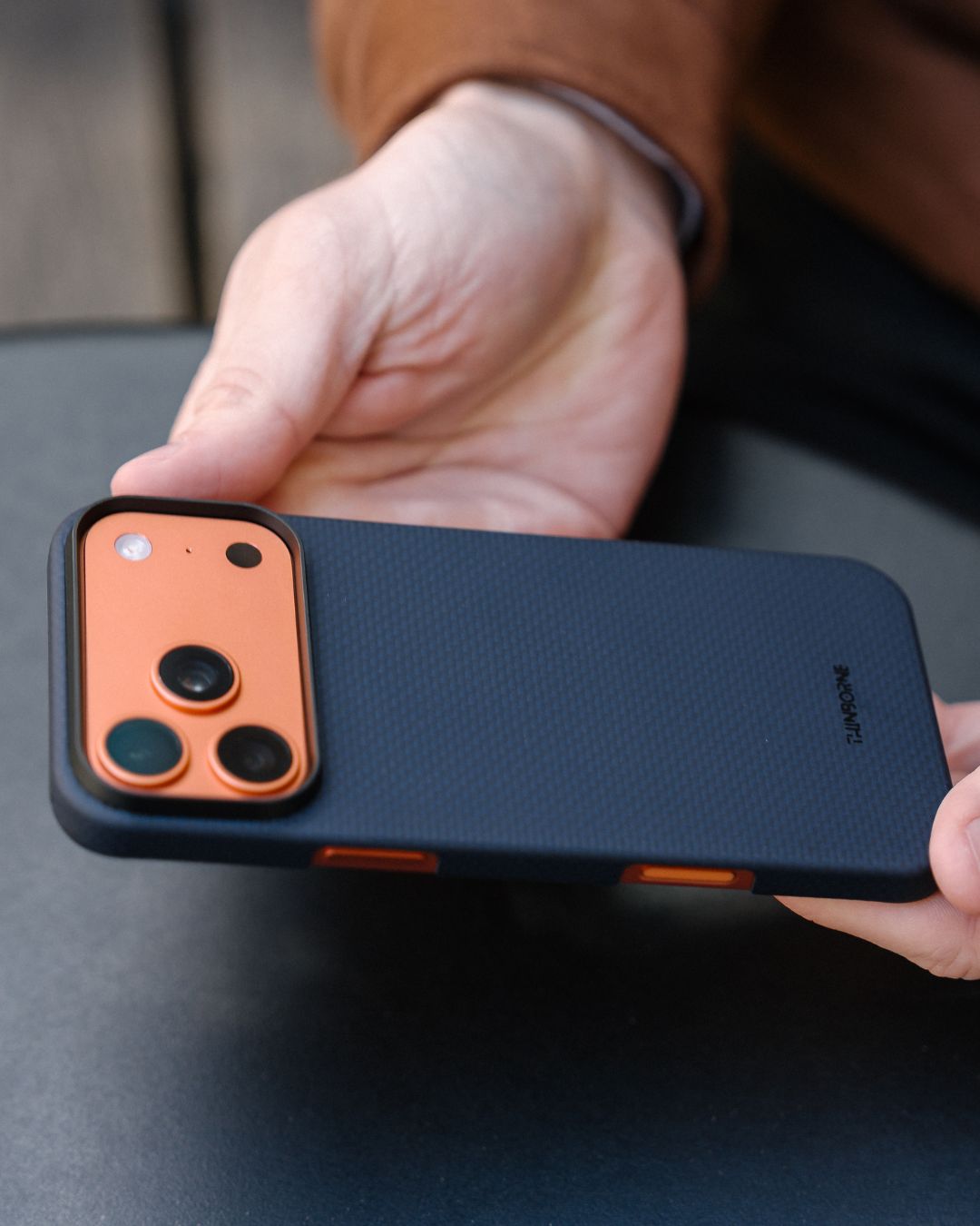 iPhone 17 Pro Case - Super Thin | Aramid Fiber | MagSafe - Wild Navy ThinBorne