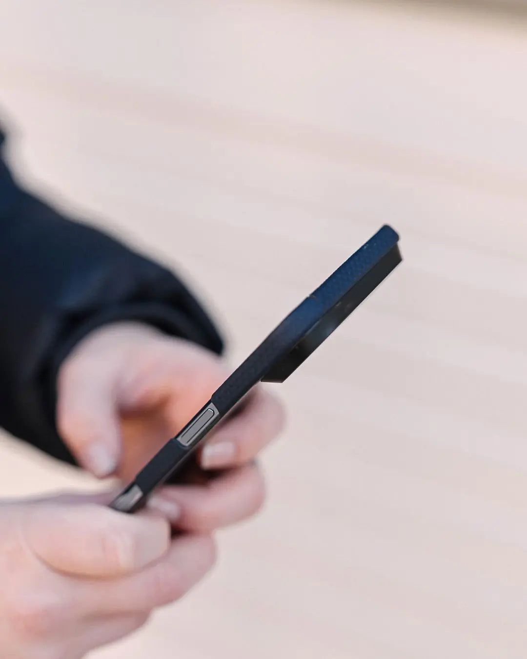 iPhone Air Case - Super Thin | Aramid Fiber | MagSafe - Navy ThinBorne