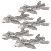 Jeffers Thinnies Unstuffed Plush Dog Toys, 21"L Jeffers